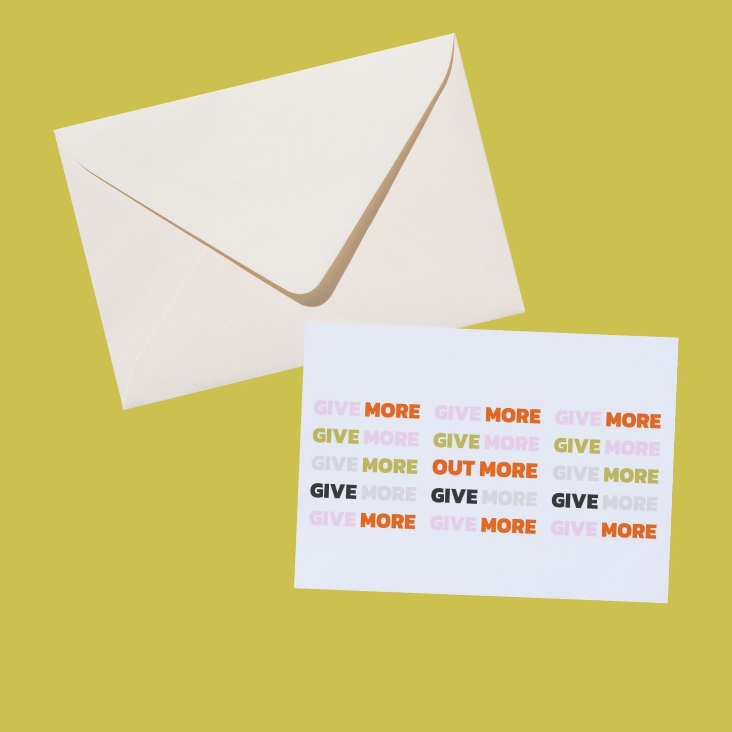 GIVE MORE - GUTSCHEIN