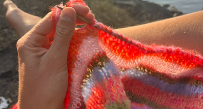 Workshop Sophie Scarf stricken