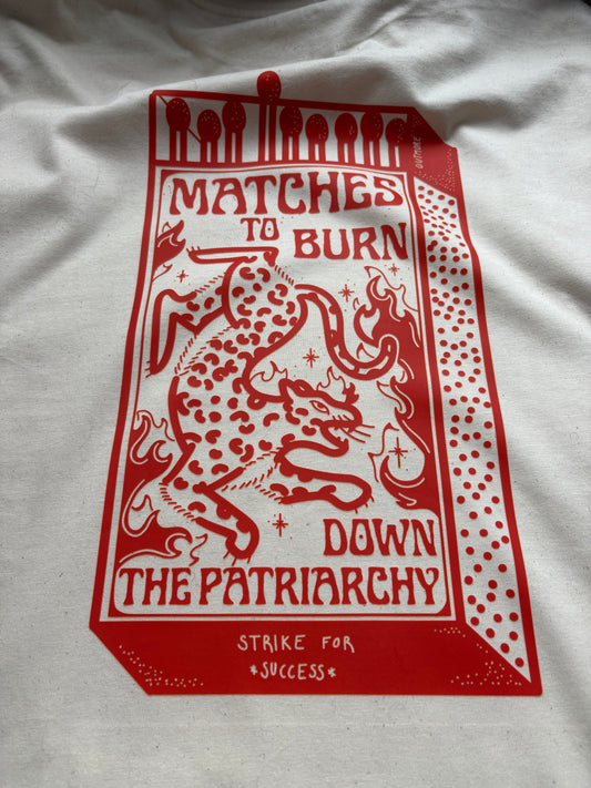 Bügelbild Set "Burn the Patriarchy"